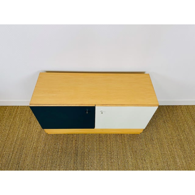 1960s Vintage Sideboard in Ash Wood by Jean Prouvé, 1960s For Sale - Image 5 of 11