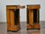 Pair of 19th Century Biedermeier Bedside Cabinets, Walnut and Ebonized Columns For Sale In Atlanta - Image 6 of 12