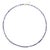 Tanzanite Pearl Alternating Necklace For Sale In New York - Image 6 of 10