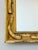 Glass Mid Century Gold Gilt Ribbon Motif Mirror For Sale - Image 7 of 10