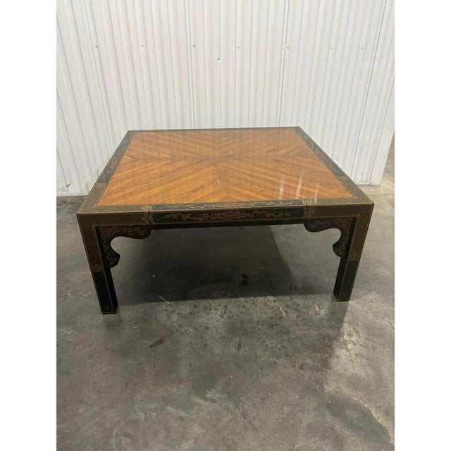 Chinoiserie Vintage Drexel Et Cetera Chinoiserie Coffee Table by Drexel Heritage For Sale - Image 3 of 8