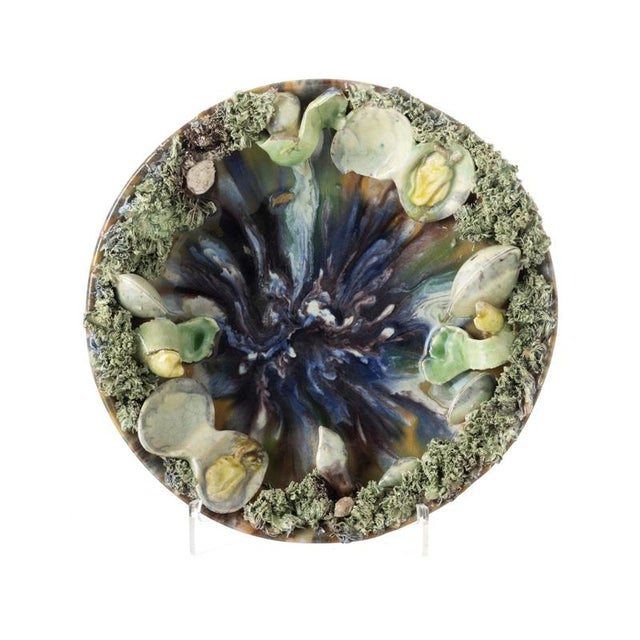 Earthenware Seafood Dish from Caldas Bordalo Pinheiro For Sale - Image 6 of 6