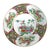 Chinese Oversized Chinese Rose Medallion Punch Bowl Flower Garden & Butterflies C1930 For Sale - Image 3 of 15