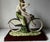 Vintage Italian Art Sculpture Santini Man Woman Romantic Couple Bicycle… For Sale - Image 18 of 18
