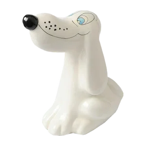 Italian Ceramic Dog Money Box from Il Quadrifoglio, 1960s