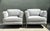 Metal Vintage Italian Minotti Leather Frame “Shelley” Lounge Chairs - A Pair For Sale - Image 7 of 12