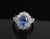 Late 20th Century 4.71ct Gia Ceylon No Heat Sapphire & 1.32ct Diamond Platinum Ring Size 6.25 For Sale - Image 4 of 15