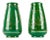 Vintage Italian Porcelian Decorative Vases - a Pair For Sale