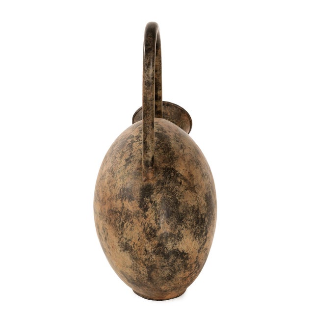 Strata Vase with Handle - Small For Sale In Chicago - Image 6 of 11