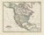 German Map of Northern America with Attractive Hand Colouring, 1864 For Sale - Image 6 of 6