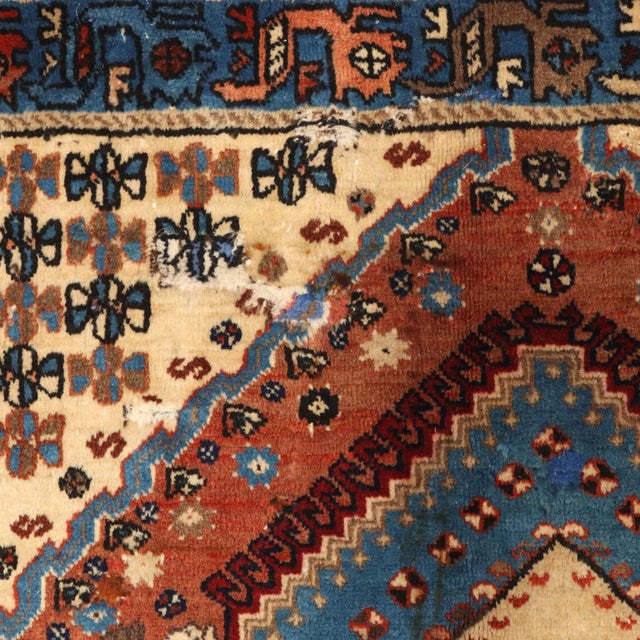 Middle Eastern Jalamè Rug in Wool For Sale - Image 6 of 10