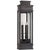 Chapman & Myers for Visual Comfort Signature Linear Large Wall Lantern in Bronze with Clear Glass For Sale