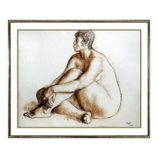 Late 20th Century Mujer, Francisco Zúñiga For Sale