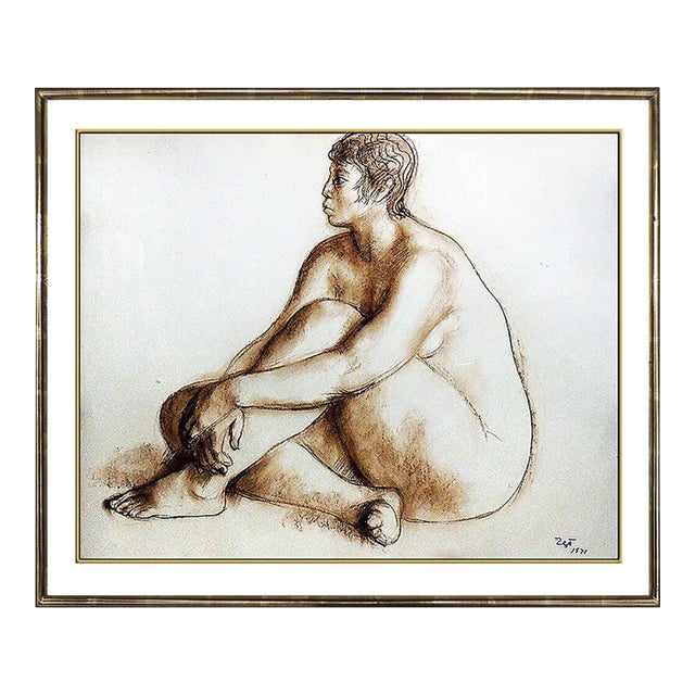 Late 20th Century Mujer, Francisco Zúñiga For Sale
