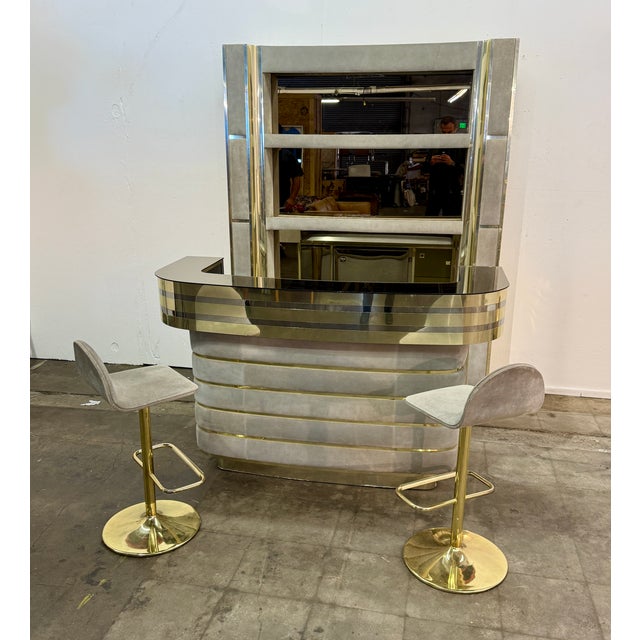 1970s Standing Dry Bar by Willy Rizzo, Italy, 1970s For Sale - Image 5 of 13