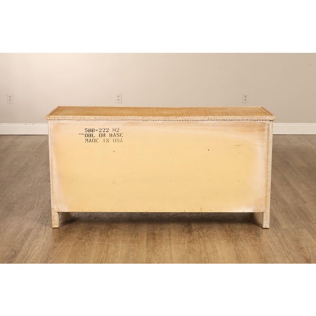 Lexington Henry Link Wicker Double Dresser For Sale - Image 17 of 18