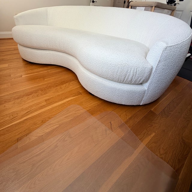 Mitchell Gold White Giselle Sofa For Sale In Washington DC - Image 6 of 8