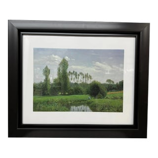 Claude Monet "View at Rouelles, Le Havre" Reproduction Print For Sale