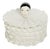 White Ceramic Pierrot Box, France, 1970s For Sale