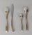 HERMÈS, Paris. Silver-plated flatware set, "Ondes" pattern, comprising: – twelve dinner forks, 20.5 cm long – twelve...