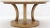 Wood travertine Top Horn Like Pillars Tripod Base Round Coffee Table For Sale - Image 7 of 9