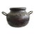 1940s Hand Hammered Studded Patinated Copper Pot With Handles For Sale