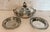 Lidded Bouillon Bowl and Small Silver-Plated Metal Dishes, 20th Century, Set of 3 For Sale - Image 12 of 12