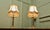 Art Deco Brass Column Bedside Lamps, 1930, Set of 2 For Sale - Image 3 of 8