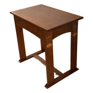 Stickley Harvey Ellis Mission Oak Arts and Crafts Style Desk For Sale