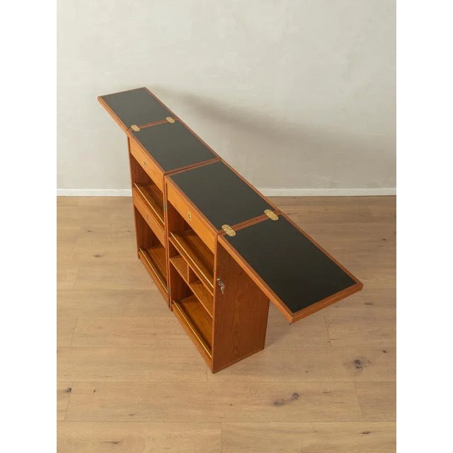 Mid-Century Modern Captains Bar by Reno Wahl Iversen for Dyrlund, 1960s For Sale - Image 3 of 9