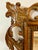Late 20th Century Large Ornate Hand Carved Wood Wall Mirror For Sale - Image 5 of 5