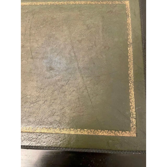 Antique Victorian Ebonised and Walnut Crossbanded Davenport For Sale - Image 5 of 18