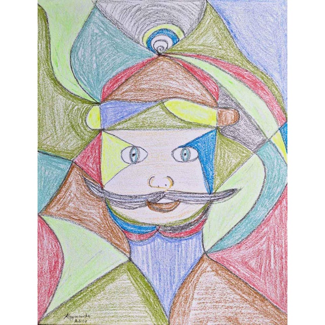 Raymonda Abci Print the Moustache For Sale