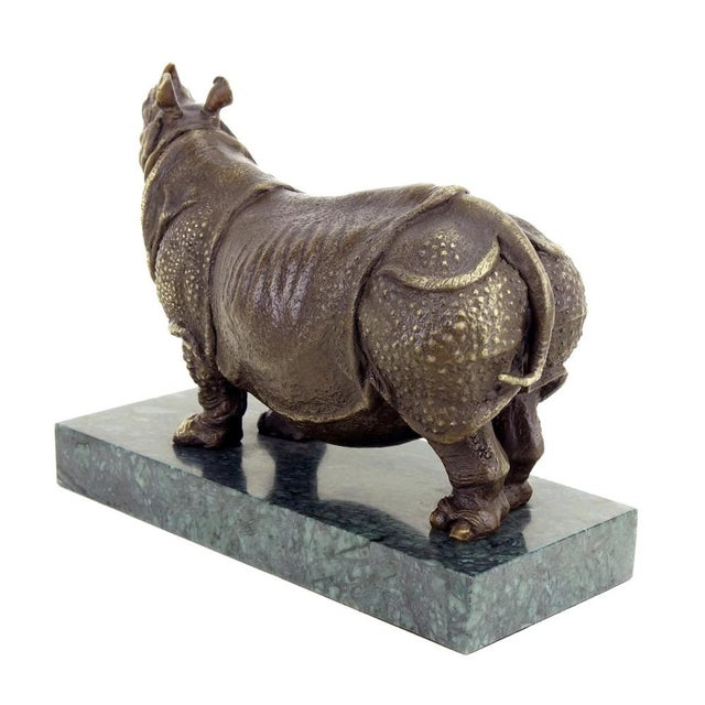 Bronze Sculpture in the style of Rembrandt Bugatti For Sale - Image 10 of 12