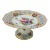 Antique Dresden Floral Encrusted & Pierced Porcelain Compote For Sale