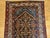 Textile Vintage Persian Malayer Runner Rug, Hand-Knotted Wool, Geometric Pattern, 3x20, Navy & Red For Sale - Image 7 of 14