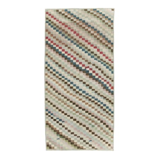 Galerie Shabab Collection Mid-20th Century Turkish Anatolian Distressed Rug For Sale