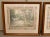 A lovely pair of wooded landscape watercolors from listed artist Carroll Colby Child. Similar in subject, feel, and color,...