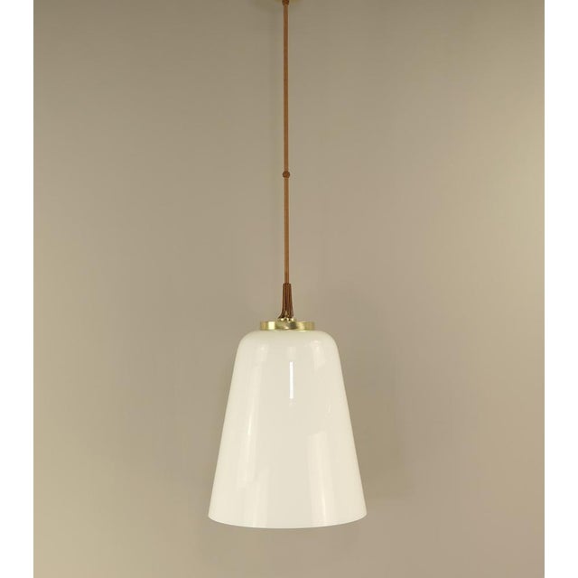 Cinema Foyer Glass Lamp, Italy, 1960s For Sale - Image 5 of 12