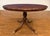 This is multi-use oval mahogany table made to order in the Leighton Hall shop in Suwanee, Georgia. It features a field of...
