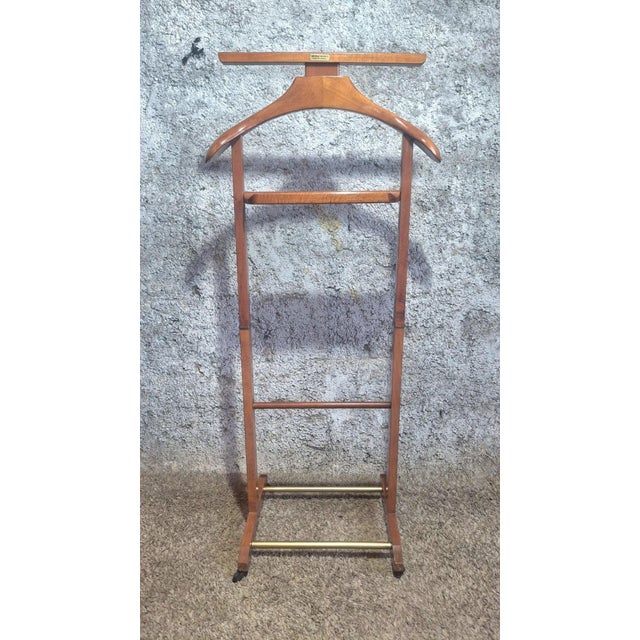 Wood Valet Stand from Manufrance Saint-Étienne, 1950s For Sale - Image 7 of 7