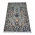 Slate Grey Persian Sarouk Hand-Knotted Wool Rug - 3'10" X 5'9" For Sale