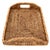 Boho Chic Artifacts Rattan Rectangular Tray For Sale - Image 3 of 5