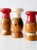 Mid-Century Wooden Salt & Pepper Shakers - 8 Piece For Sale - Image 12 of 13