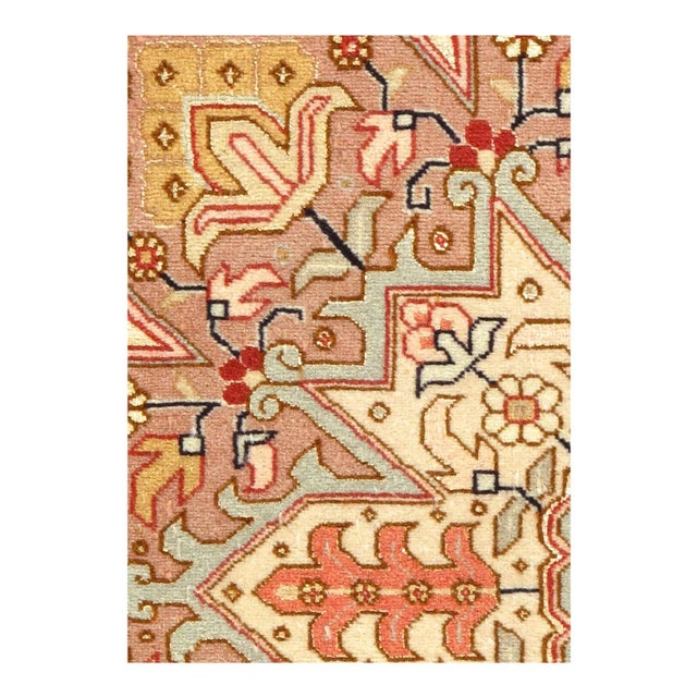 Beige 2010s Ivory Persian Tabriz Silk & Wool For Sale - Image 8 of 10