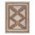 10x14Ft.Brown Cream Grey Jute Taureg Inspired Soumek Jute Hand Woven Rug For Sale