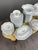 An elegant and refined Limoges porcelain dinner service from the Ancienne Manufacture Royale, founded in 1737. This superb...