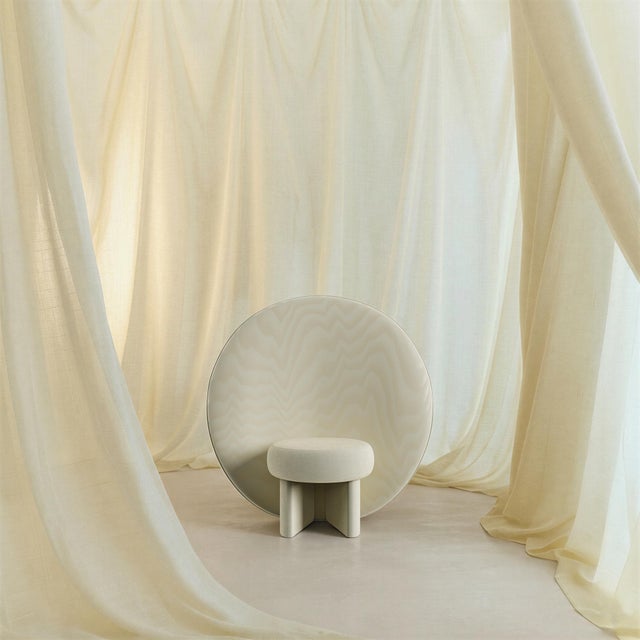 Solène Lounge Chair in Velvet from Ottiu For Sale - Image 16 of 18