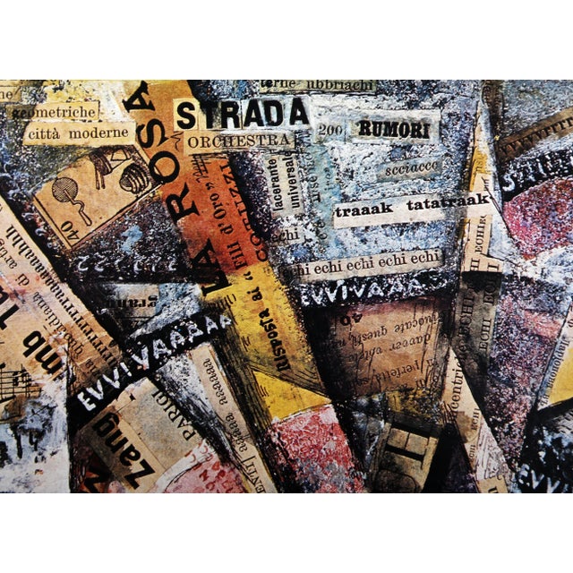 Le Futurisme Carlo Carrà 1973 Poster Edition: 23.5 x 16 in. (59.69 x 40.64 cm) A poster for the exhibition "Le Futurism:...