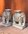 Mid-Century Modern A Pair Of Oriental Ceramic Elephant Pedestals, 20Th Century For Sale - Image 3 of 12